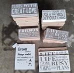 Nieuwe spreuken, Maison & Meubles, Accessoires pour la Maison | Tableaux à écrire & Proverbes, Enlèvement, Neuf