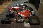 rc drift 1/10, nissan silvia s14, sakura d4, Elektro, Gebruikt, Ophalen of Verzenden, Schaal 1:10