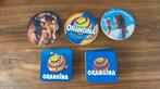 Bierviltjes Orangina, Verzamelen, Merken en Reclamevoorwerpen, Ophalen of Verzenden