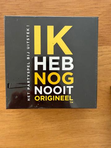 partyspel “Ik heb nog nooit – Origineel” beschikbaar voor biedingen