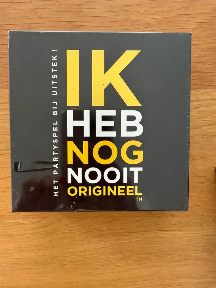 partyspel “Ik heb nog nooit – Origineel”, Hobby en Vrije tijd, Gezelschapsspellen | Kaartspellen, Nieuw, Ophalen of Verzenden