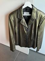 Vintage lederen dames vest 42/44 a 8€, Kleding | Dames, Ophalen, Maat 42/44 (L), Groen, Jasje