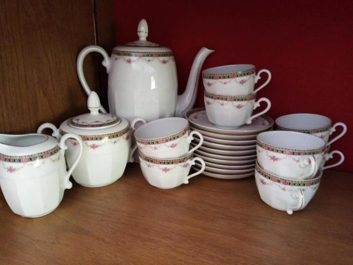 Antieke koffieset, Antiek en Kunst, Antiek | Servies compleet, Ophalen