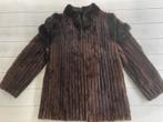 Veste en véritable fourrure:queues renard SAGA MINK:qualité., Vêtements | Femmes, Taille 38/40 (M), Brun, Enlèvement, Porté