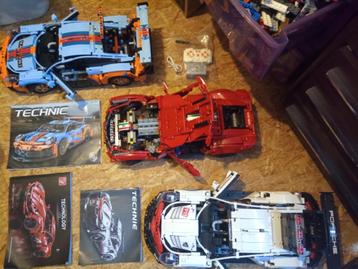 3 race cars... Not lego, but good looking !-)