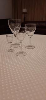 24-delige set wijnglazen,  vintage, Ophalen of Verzenden