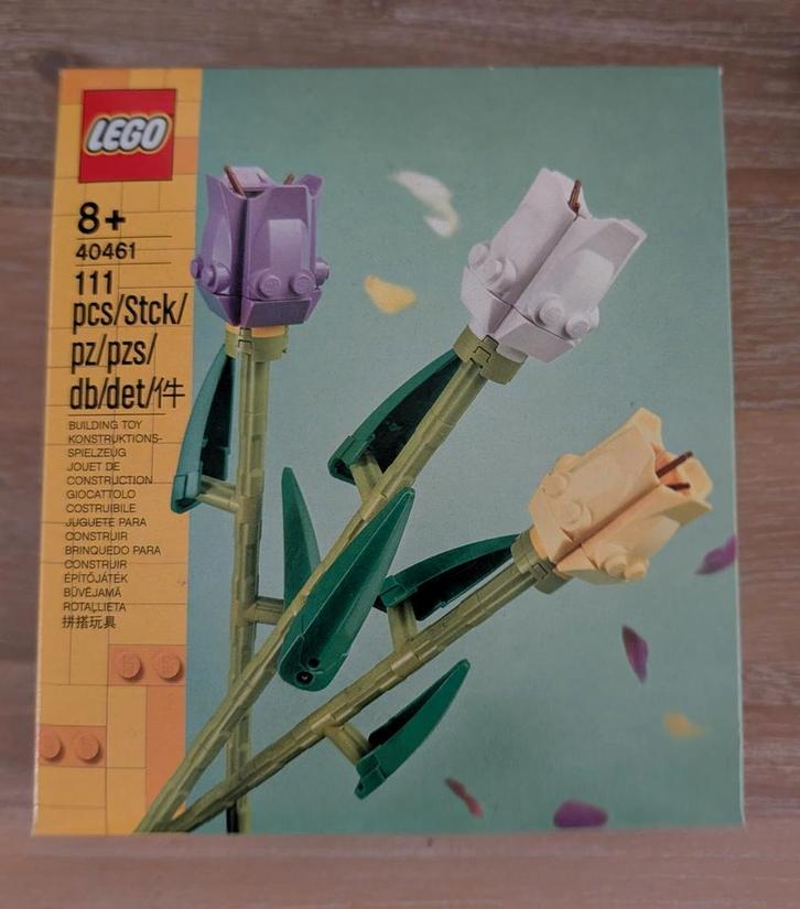Lego Tulpen 40461, Kinderen en Baby's, Speelgoed | Duplo en Lego, Zo goed als nieuw, Lego, Ophalen of Verzenden