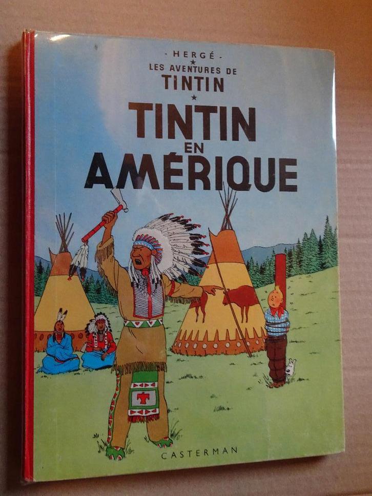 BD Tintin - In Amerika, Verzamelen, Stripfiguren, Gebruikt, Boek of Spel, Kuifje, Ophalen of Verzenden