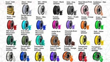 JAYO Nieuwe 3D filament PLA rol a 1,1 kilo.  beschikbaar voor biedingen