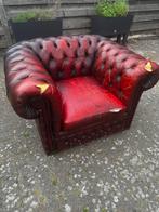 2 x Chesterfield zetel, Huis en Inrichting, Ophalen, Gebruikt, Eenpersoons