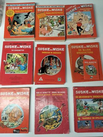 Strips Stapel Suske en Wiskes + tassen beschikbaar voor biedingen