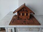 Chalet met verlichting, Ophalen of Verzenden, Gebruikt