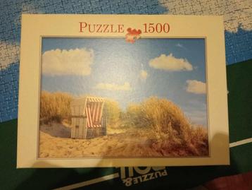 Puzzel - Op het Strand - 1500 stukjes
