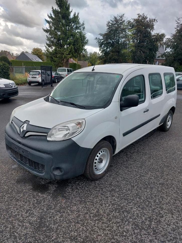 RENAULT KANGOO MAXI 1.5DCI BLUE 75000KM PRIJS 6500€ EXBTW, Auto's, Bestelwagens en Lichte vracht, Bedrijf, Te koop, ABS, Airbags