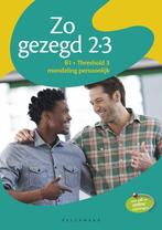 Zo gezegd 2.3 Threshold Mondeling Persoonlijk Leerwerkboek, Boeken, Studieboeken en Cursussen, Nieuw, Ophalen of Verzenden, Pelckmans