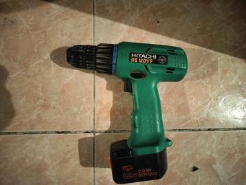 Hitachi boormachine DS 12DVF, Enlèvement ou Envoi, Utilisé, Foreuse et Perceuse