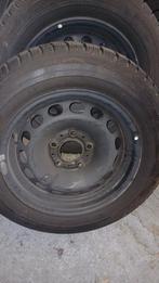 Stalen velgen met winterbanden BMW series 5, Auto-onderdelen, Ophalen, Winterbanden, Velg(en)