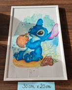 Kader Disney Stitch met cocosnoot, Ophalen of Verzenden, Overige figuren, Nieuw, Overige typen
