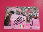 wielerkaart 2010 giro ivan basso signe, Sports & Fitness, Cyclisme, Comme neuf, Envoi