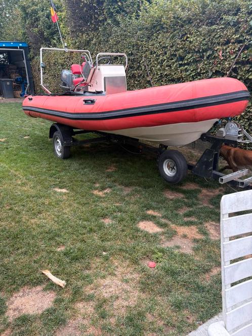 Narwhal rib, Watersport en Boten, Rubberboten, Gebruikt, Overige merken, Overige materialen, Minder dan 70 pk, Benzine, Ophalen