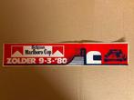 Sticker België Marlboro Cup ZOLDER ‘80, Motoren, Ophalen of Verzenden