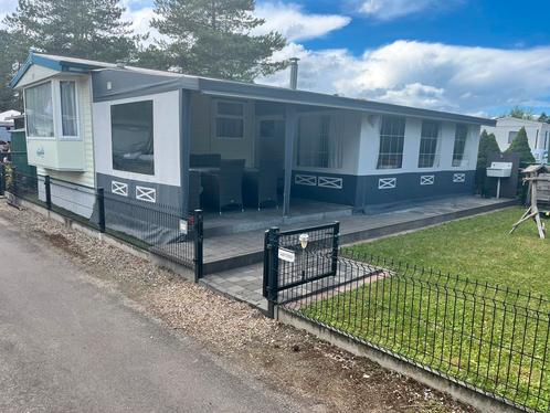 TE KOOP STACARAVAN Caming Heidestrand Zonhoven, Caravans en Kamperen, Stacaravans, tot en met 2, Ophalen