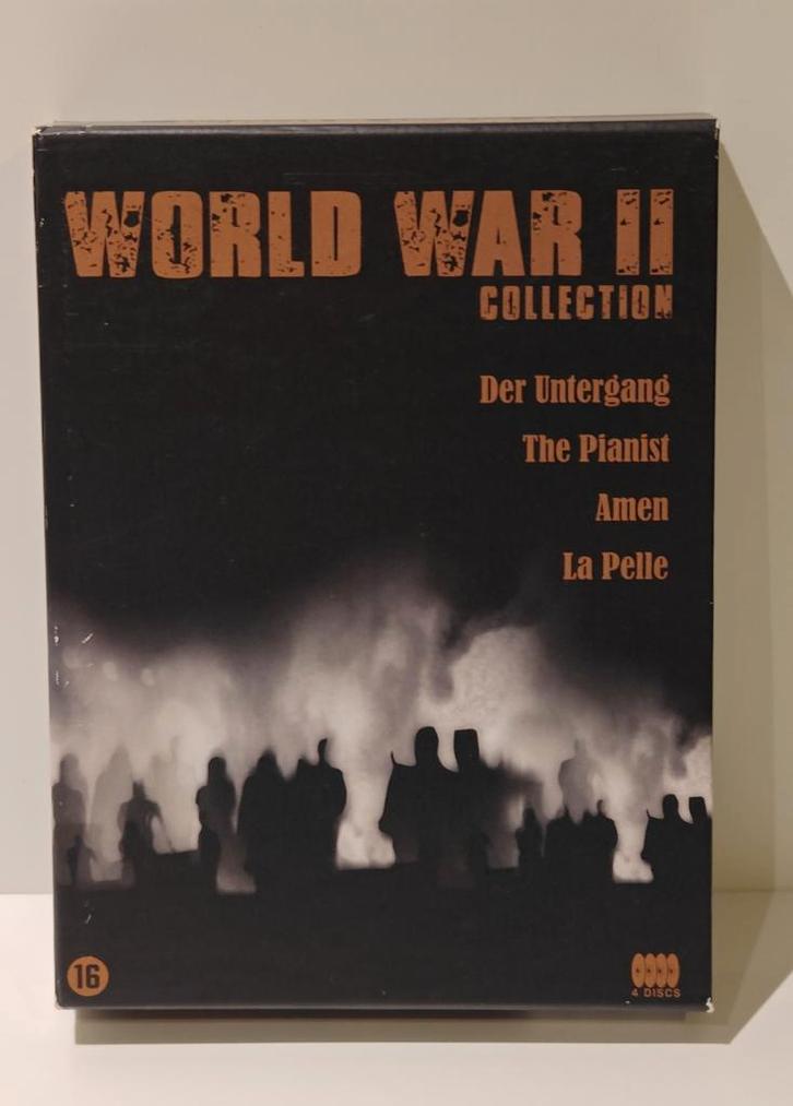 World War II Collection | 4 Films | NL ondertiteld | 4DVD, Cd's en Dvd's, Dvd's | Actie, Zo goed als nieuw, Oorlog, Boxset, Vanaf 12 jaar