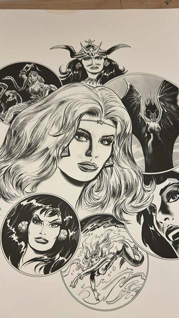 Rode ridder biddeloo seriegrafie portfolio ‘86 gesigneerd beschikbaar voor biedingen