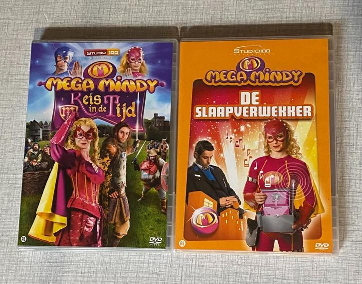 2 films van Mega Mindy, Cd's en Dvd's, Dvd's | Kinderen en Jeugd, Gebruikt, Film, Avontuur, Ophalen of Verzenden