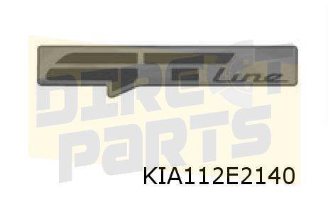 Kia EV9 (11/23-) embleem tekst "GT-line" achterzijde Origine, Auto-onderdelen, Carrosserie, Bumper, Kia, Voor, Nieuw, Verzenden