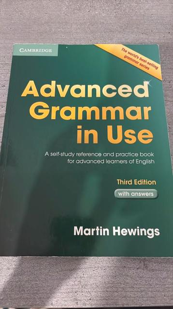 advanced grammar in use beschikbaar voor biedingen