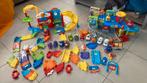 Vtech - Toet Toet: garage/vliegtuig/brandweer + losse auto’s, Kinderen en Baby's, Speelgoed | Vtech, Zo goed als nieuw, Ophalen