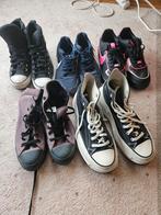 Lot de chaussures Nike, Converse, neuves et d'occasion, Enlèvement