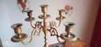 Bougeoir - chandelier métallique robuste, Cuivre ou Bronze, Enlèvement ou Envoi