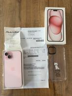 Iphone 15 plus rose 128gb 29/07/24 garantie+ rhinoshield, Télécoms, Téléphonie mobile | Apple iPhone, 128 GB, Enlèvement ou Envoi