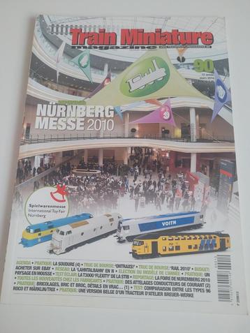 Train Miniature Magazine mars 2010, Enlèvement ou Envoi, Comme neuf, Train, Livre ou Revue