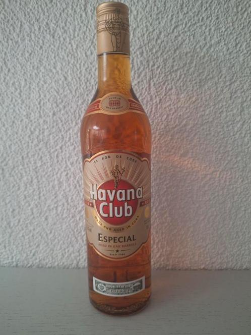 HAVANA CLUB ESPECIAL 0,7LTR, Verzamelen, Wijnen, Nieuw, Overige typen, Vol, Ophalen of Verzenden