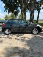 Peugeot 207 1.6 benzine zwart 5 deurs, Auto's, Euro 5, Zwart, Handgeschakeld, 5 deurs