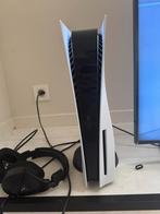 Playstation 5 + Turtle Beach headset + 2 controllers, Games en Spelcomputers, Spelcomputers | Sony PlayStation 5, Ophalen, Zo goed als nieuw