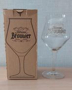 glazen Adriaen Brouwer bierglas in doosje (2 stuks)., Verzamelen, Ophalen of Verzenden, Nieuw, Bierglas