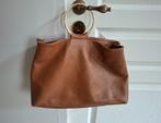 Sac à main en cuir naturel camel, Handtassen en Accessoires, Tassen | Damestassen, Ophalen, Zo goed als nieuw, Bruin, Handtas