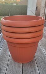 4 plastieken bloempotten 35cm diameter  27cm hoogte €20/4st, Tuin en Terras, Ophalen of Verzenden, Zo goed als nieuw