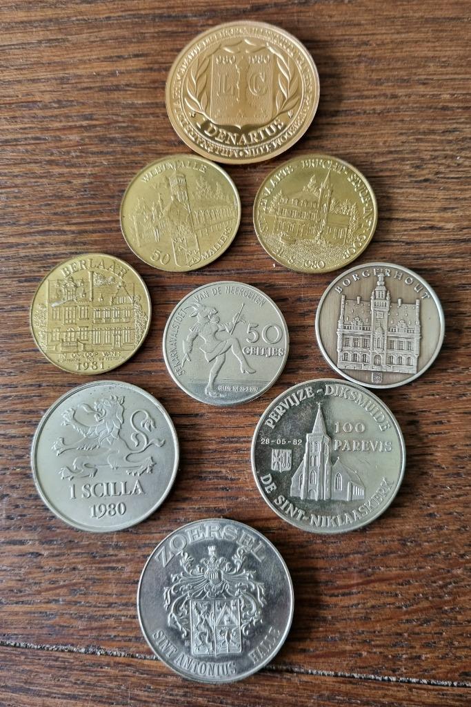 penningen, munten, Postzegels en Munten, Munten en Bankbiljetten | Verzamelingen, Munten, Ophalen of Verzenden