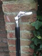 wandelstok greep windhond whippet greyhound hazewindhond, Antiek en Kunst, Ophalen of Verzenden