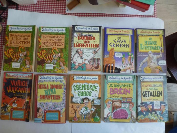 Waanzinnig om te weten  , veel titels !, Boeken, Kinderboeken | Jeugd | 10 tot 12 jaar, Gelezen, Non-fictie, Ophalen of Verzenden