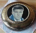 OUD ROND BLIKJE  KWATTA  FOTO RICKY NELSON  TIN CAN, Utilisé, Enlèvement ou Envoi