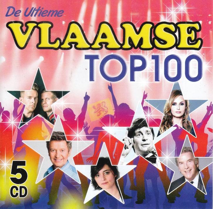 De Ultieme Vlaamse Top 100 op 5 CD's, Cd's en Dvd's, Cd's | Verzamelalbums, Nederlandstalig, Verzenden