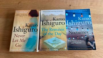 Set van 3 Ishiguro Kazuo boeken beschikbaar voor biedingen