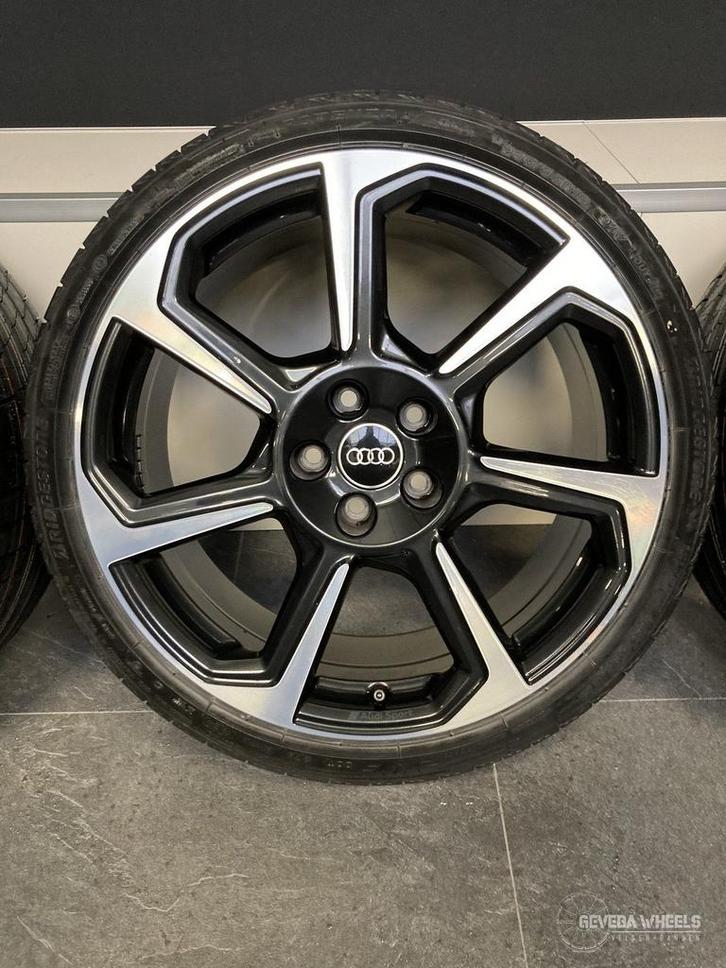19” originele Audi A3 S3 8P 8V 8Y velgen + banden 5x112, Auto-onderdelen, Banden en Velgen, Banden en Velgen, Zomerbanden, 19 inch