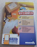 Etiquettes 35 pages format A4 - 24 pièces par page, Comme neuf, Enlèvement ou Envoi, Étiquette